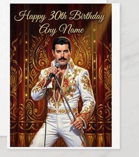 Freddie Mercury Birthday Card