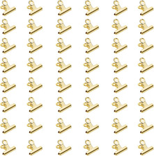 50 Pieces Metal Bulldog Clips