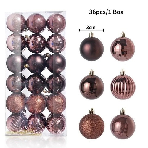 36pcs christmas tree - christmas,