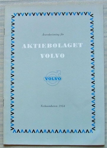 Volvo car company annual - volvo,