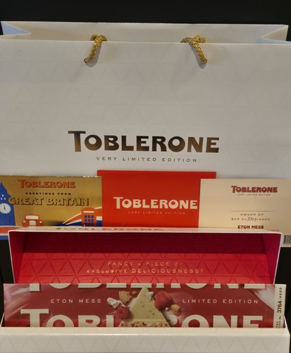 Toblerone eton mess strawberry - toblerone,