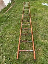 TUBESCA Single Section Scaffold Ladder 17 Rung/Tread 4.8m EN131 Certified
