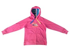Canterbury New Zealand Uglies Women's Hot Pink Cotton Hoodie Jumper - Size 12