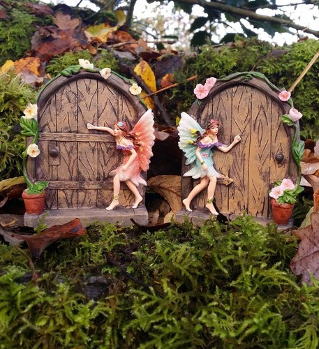 Garden ornaments fairy door - garden,