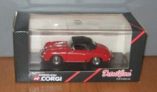 Corgi Detail Cars Titanium 96624 Porsche 356 Speedster Hard Top Red 1:43