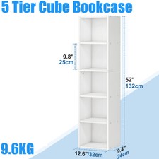 Cube 2 3 4 5 Tier Wooden
