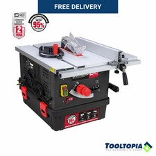 SIP Heavy Duty 2-in-1 Table Saw with Intergrated Dust Extractor Compact 230V