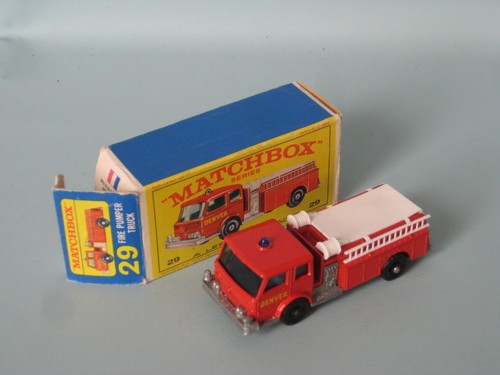 Lesney matchbox fire - matchbox, mb-29