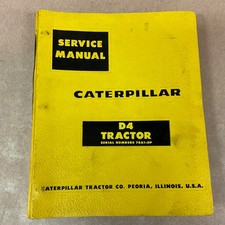 CAT Caterpillar D4 D4D SERVICE
