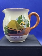 Dartmouth Pottery cream Jug/Milk Jug Cockington Forge (Torquay) approx 1 pint