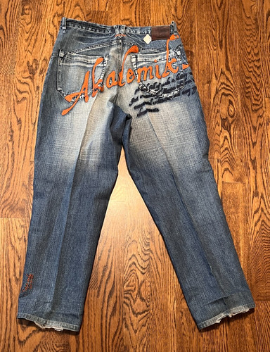 Akademiks baggy jeans mens - jeans, 36