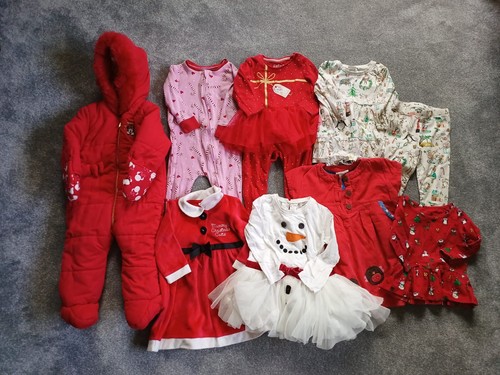 Girls christmas clothes bundle - girls,