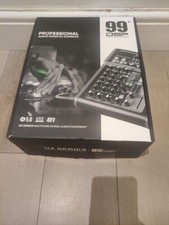 D Debra 4-Channel Audio Mixer 99 DSP Effects USB/MP3 Input 48V Phantom Power Dj