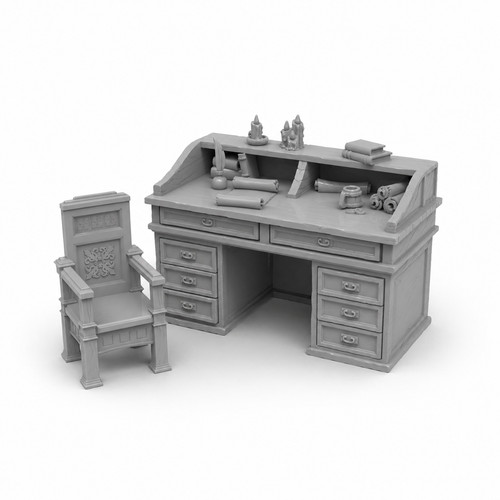 32mm writing desk - 28-32mm,