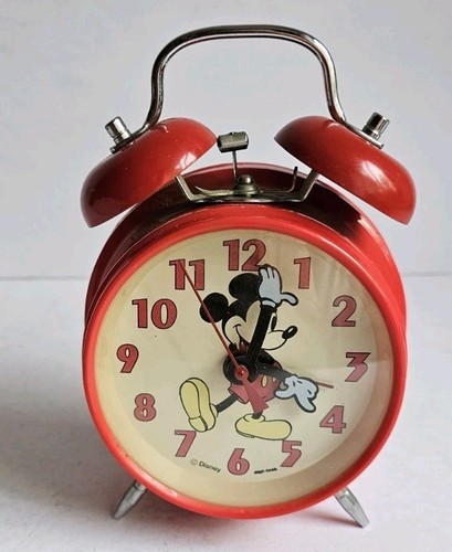 Vintage mickey mouse alarm - vintage,