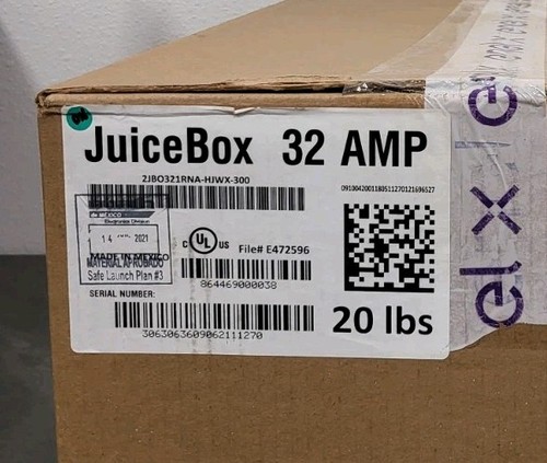 Juicebox 32amp hardwired enel - 32amp,