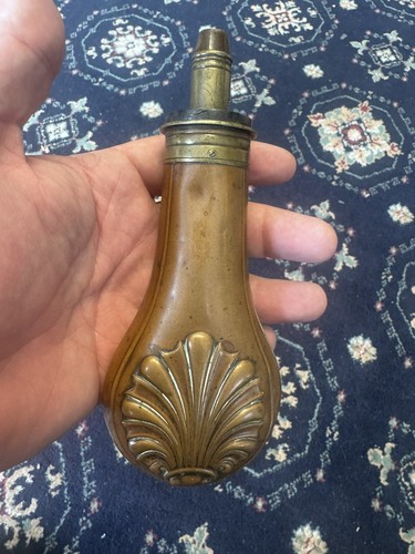 Antique copper brass shot - brass,