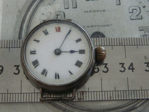 Ww1 vintage silver trench - ww1,