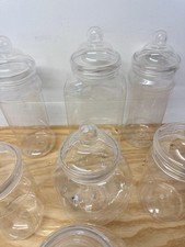 Plastic Sweet Jars with Lids Mixed Shapes - Shop Wedding Display