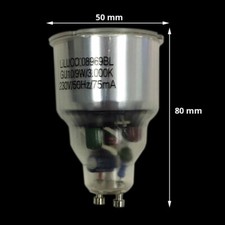 Liluco 08969bl gu10 80mm - liluco, 9w
