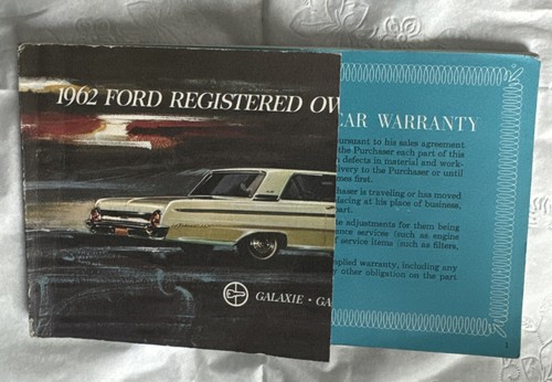 1962 ford galaxie registered - ford,