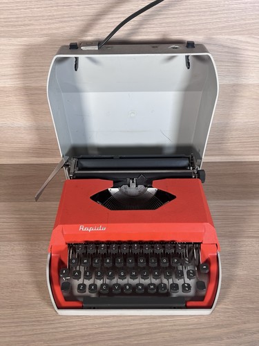 Vintage orange rapide portable - vintage,
