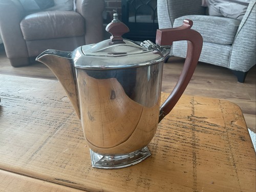 Antique art deco coffee pot - art,