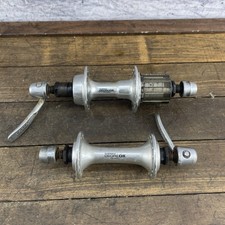 Vintage Shimano Deore DX 7s Hub Set 32h 32 Front Rear HB-M650 FH-M650 MTB 135