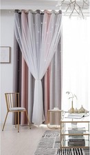 Stars Blackout Curtain Cut Out