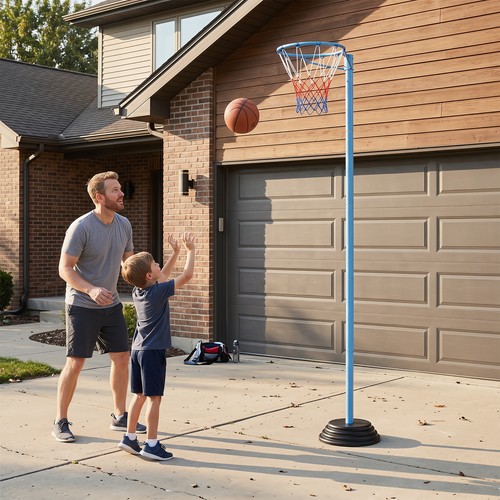 Kids netball goal post - netball,