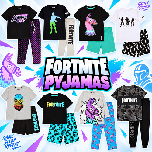 Licensed kids fortnite pyjamas - licensed,