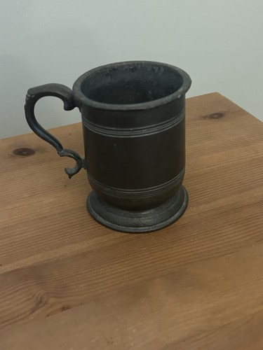 Victorian 2pint pewter - 1/2pint,