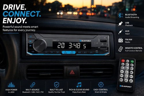 Blaupunkt single din car - din,