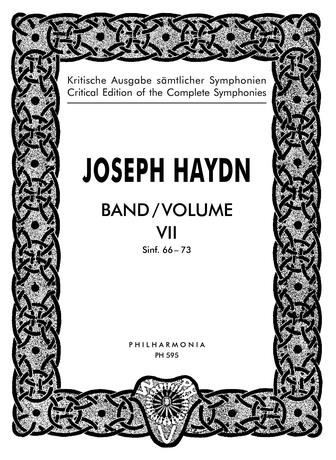 Symphonies nos 73 - nos., 66-73