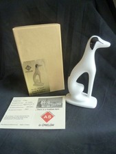 Cmielow Sitting Greyhound Dog