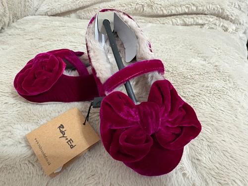 Riby pink velvet fluffy - &,