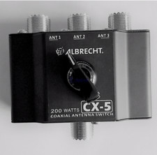 COAX ANTENNA SWITCH - ALBRECHT