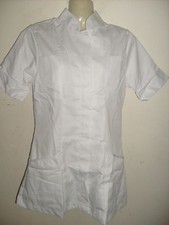 Ladies white tunic top - ladies,