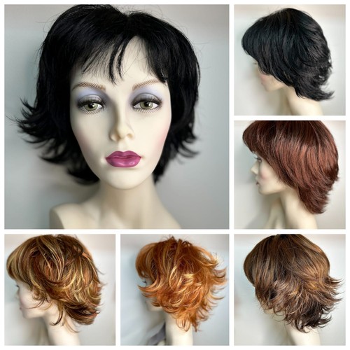 Synthetic wigs short spikey - synthetic,