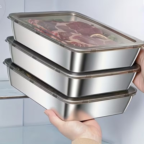 3pcs stainless steel food - steel,