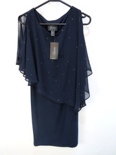 BTWT Frank Lyman Navy Dress