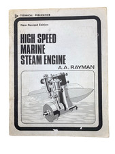 High Speed Marine Steam Engine AA Rayman 1978 Vintage PB