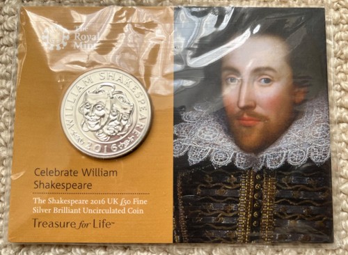 Royal mint shakespeare 2016 - shakespeare,