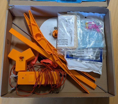 Model rocket starter kit - rocket,