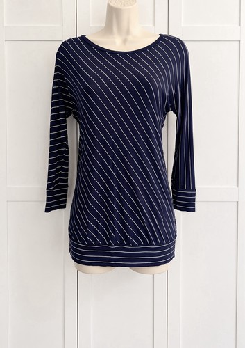 Max mara navy white - white, top