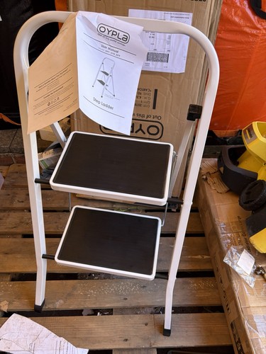 Oypla foldable step ladder - oypla,