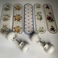 Vintage Ceramic 2 Door Handles