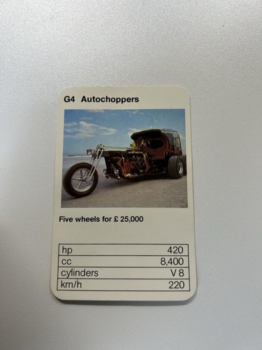 Ace trump card game motorbike - ace,