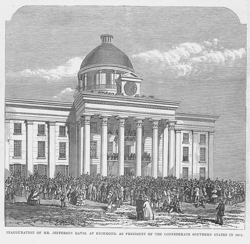 Jefferson davis inauguration - davis,