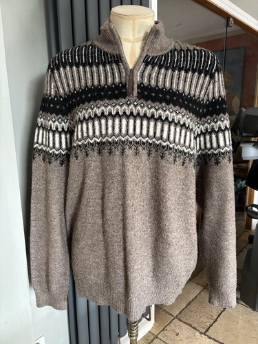 Norwegian style half - half, zip